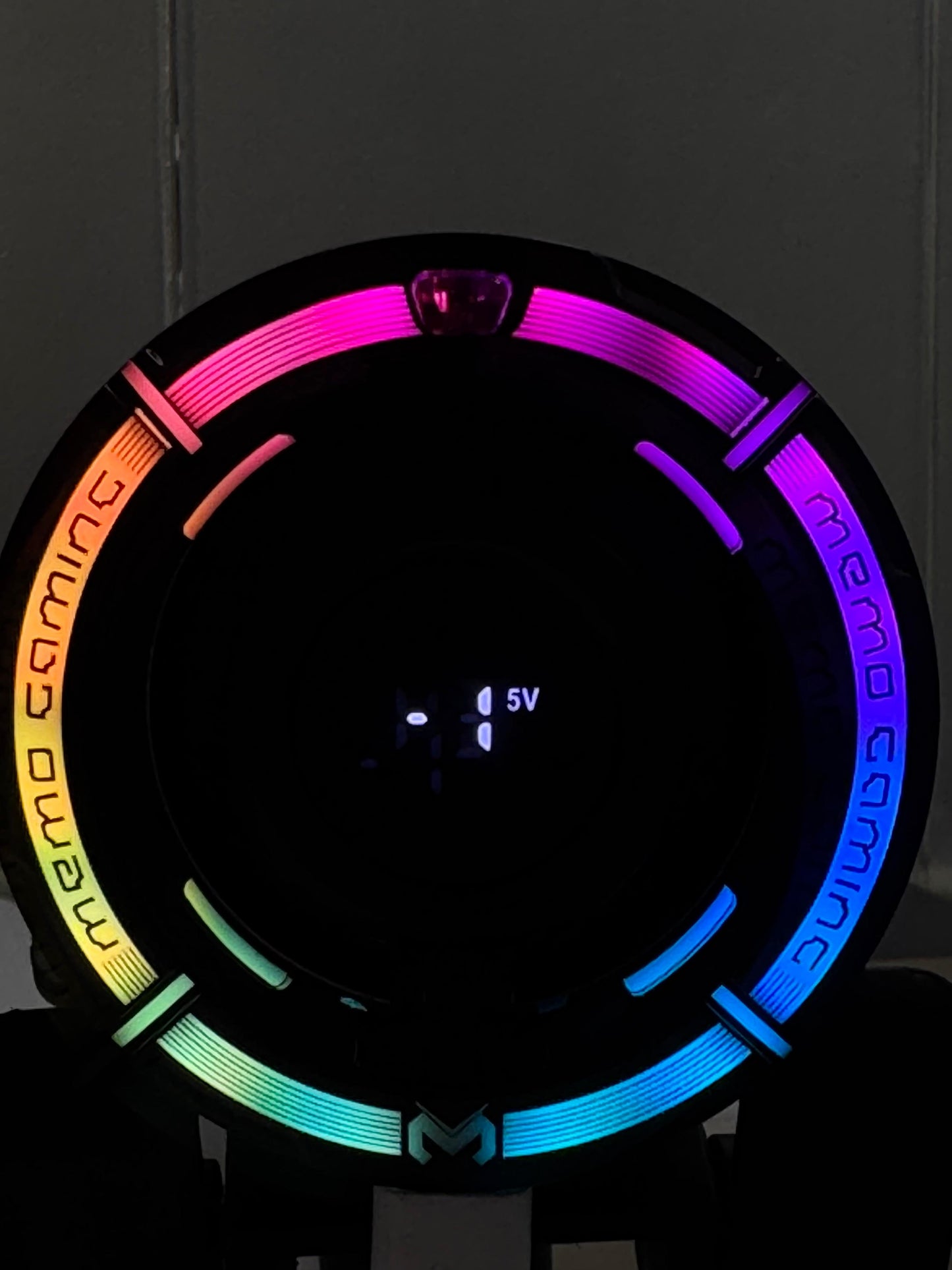 Memo CX15 Cooling Fan – RGB Mobile Gaming Radiator with Digital Temperature Display & Semiconductor Dual Cooling