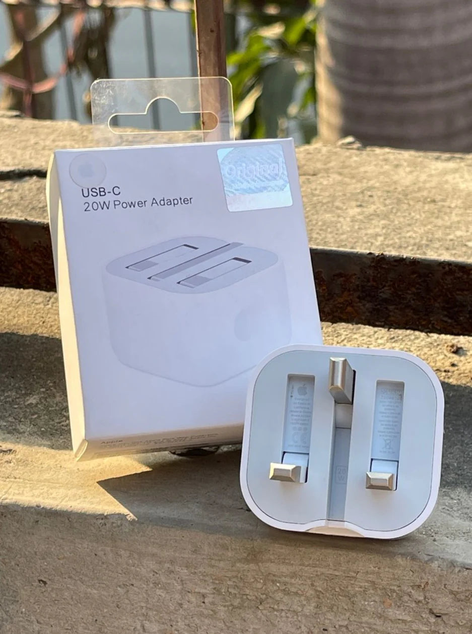 Apple 3 Pin USB-C Power Adapter (20W) - ( REPLICA )