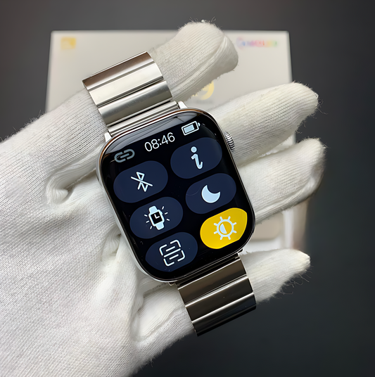 WS-Z9 Smartwatch with CTZN Chain and Silicone Braided Strap