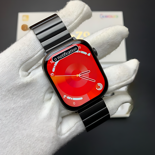 WS-Z9 Smartwatch with CTZN Chain and Silicone Braided Strap