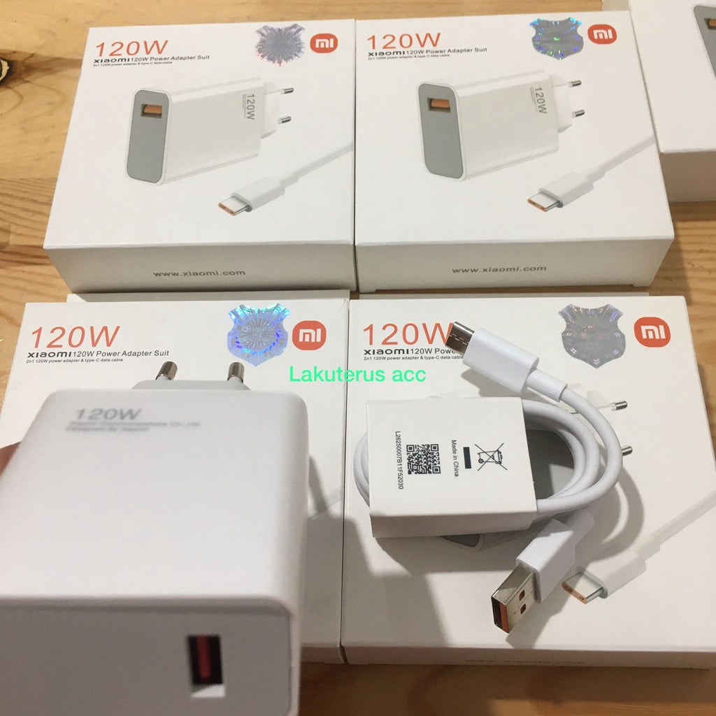 Redmi 120 W Adapter with Type C Charger