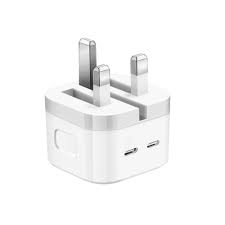 Apple 3 PIN USB-C+C Power Adapter With 2 slots (35W) - ( REPLICA )
